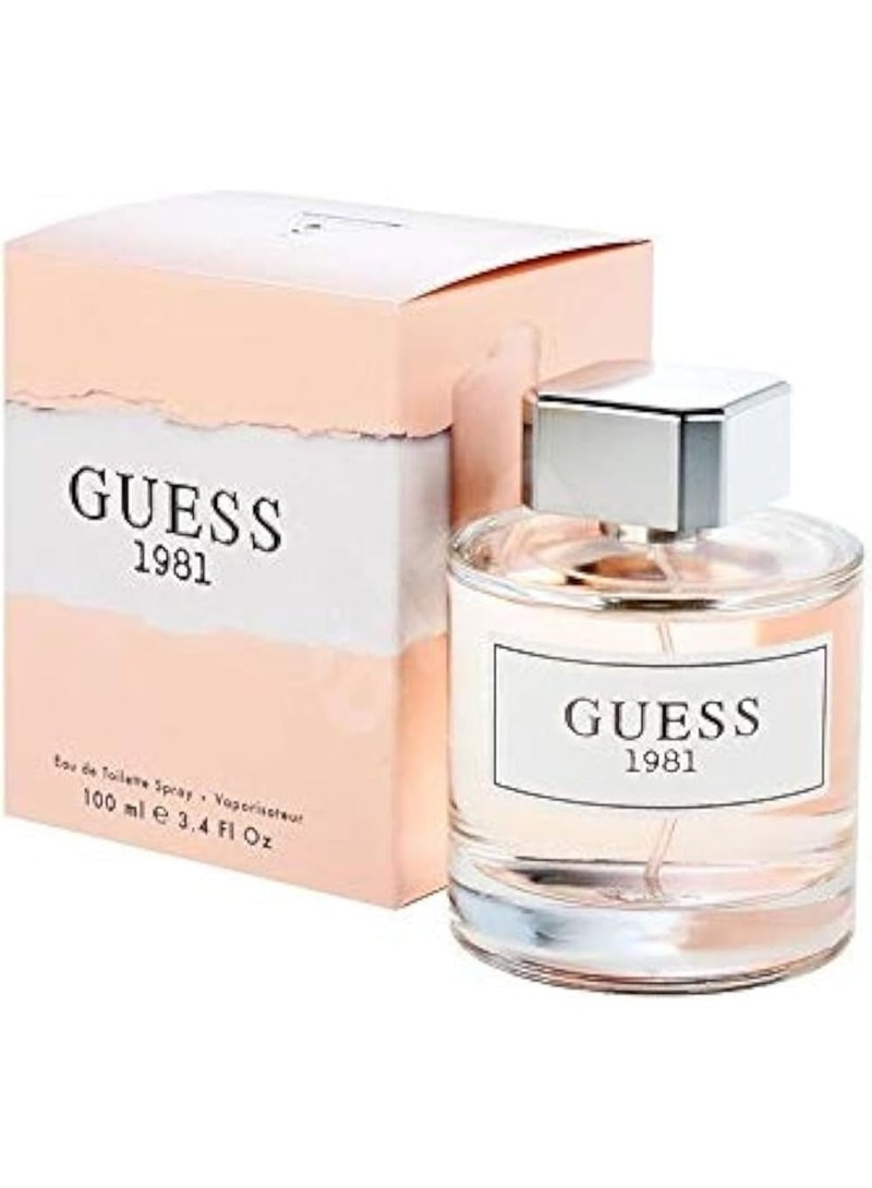 GUESS 1981 FOR WOMEN EDT 100 ML - Image 1